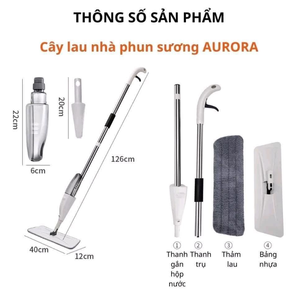 CHỔI LAU NHÀ CÓ BÌNH XỊT