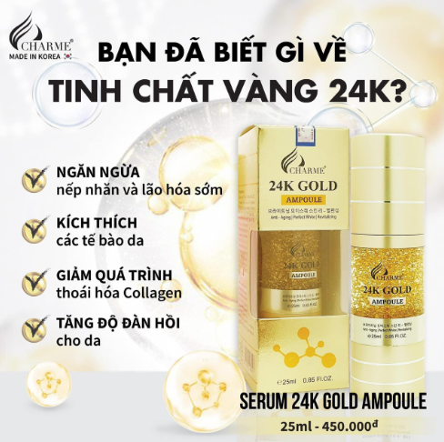 24K Gold Ampoule ( Serrum vàng)