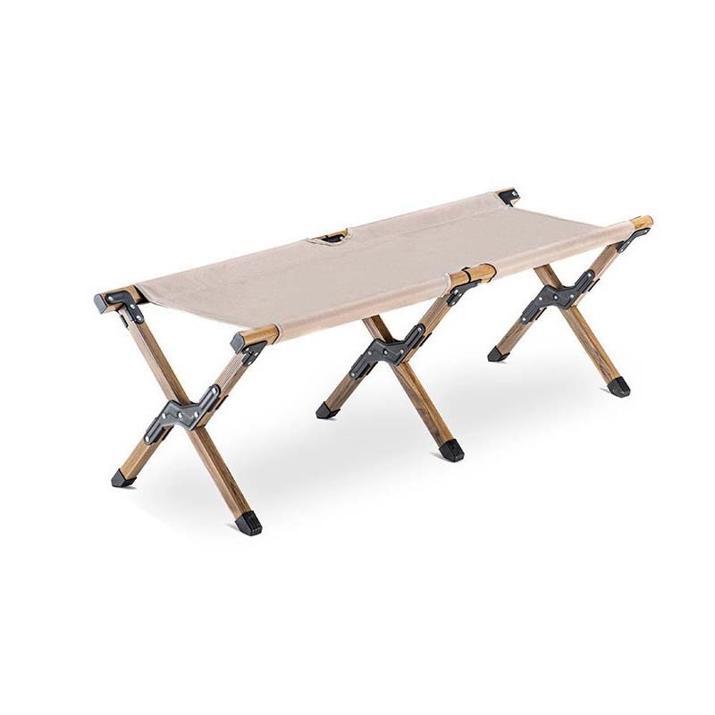 Mt.Fuji Cắm Trại Ghế Đôi Hợp Kim Nhôm Gấp Diễu Hàn h Phân Đôi Mazar Bench-120cm