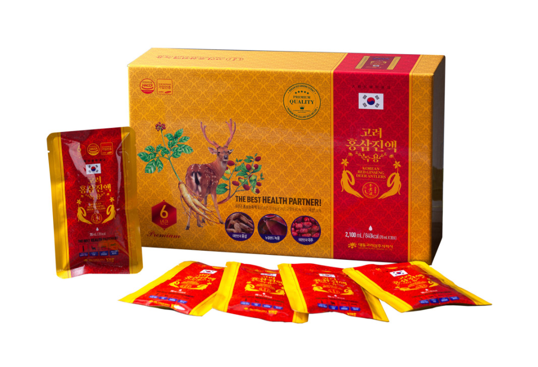 Hồng Sâm Nhung Hươu (70ml x 30 gói) – Daedong