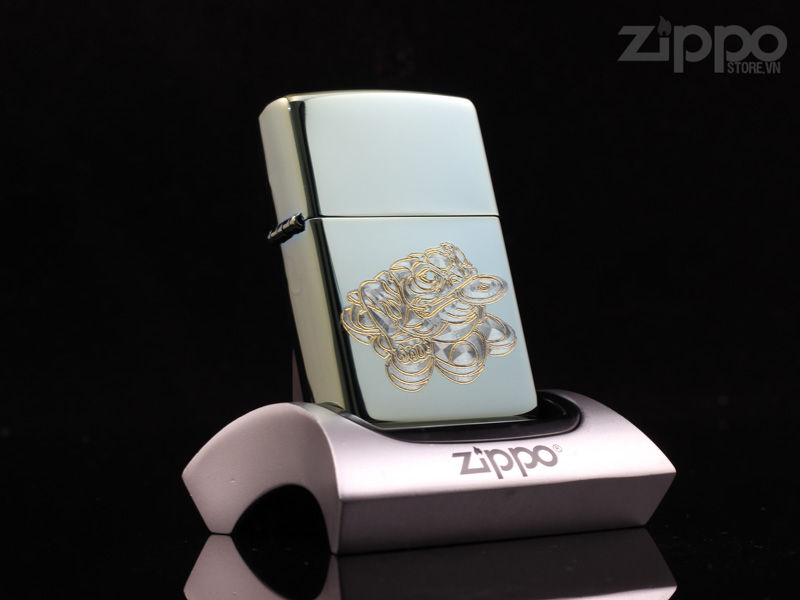 ZIPPO PHONG THUỶ NGỌC THIỀM THỪ CÓC BA CHÂN