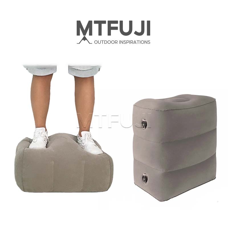 Mt.Fuji Gối để chân bơm hơi PVC Đổ xô Sofa Gối Đệm chân ô tô bơm hơi-45 * 43 * 30cm