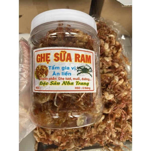 ￼Hộp ghẹ sữa ram - Đặc sản Nha Trang