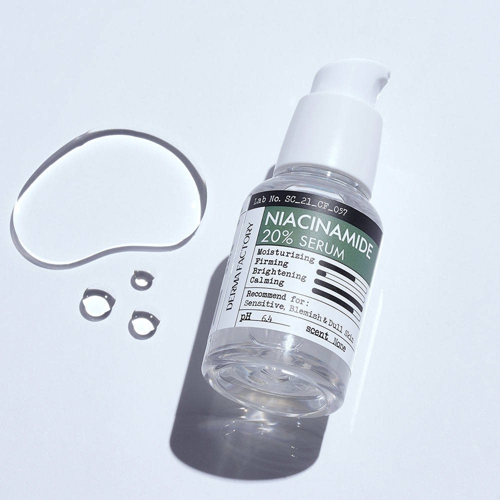 ￼Tinh chất Derma Factory Niacinamide 20% 30ml