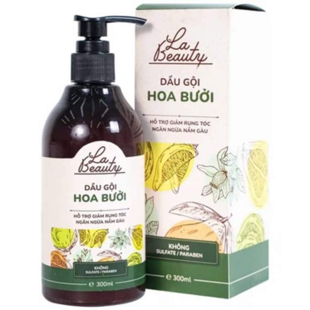 Dầu xả hoa bưởi La Beauty ngăn ngừa gãy rụng, dưỡng tóc chắc khỏe (300ml)