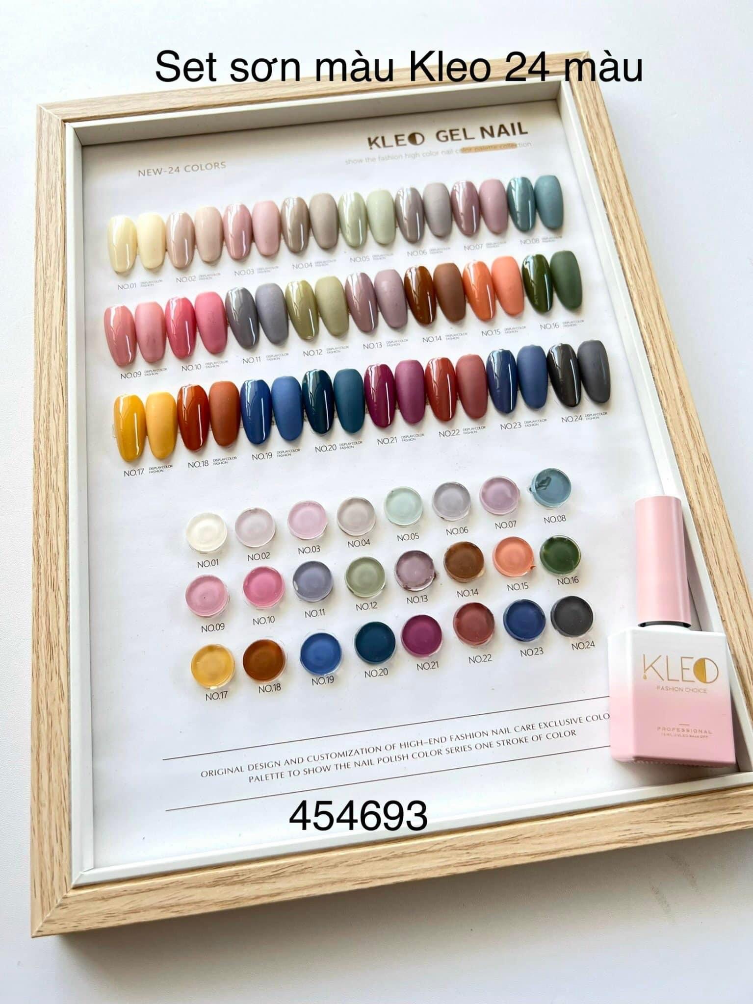 📣📣 Set sơn KLEO GEL NAIL 24 màu