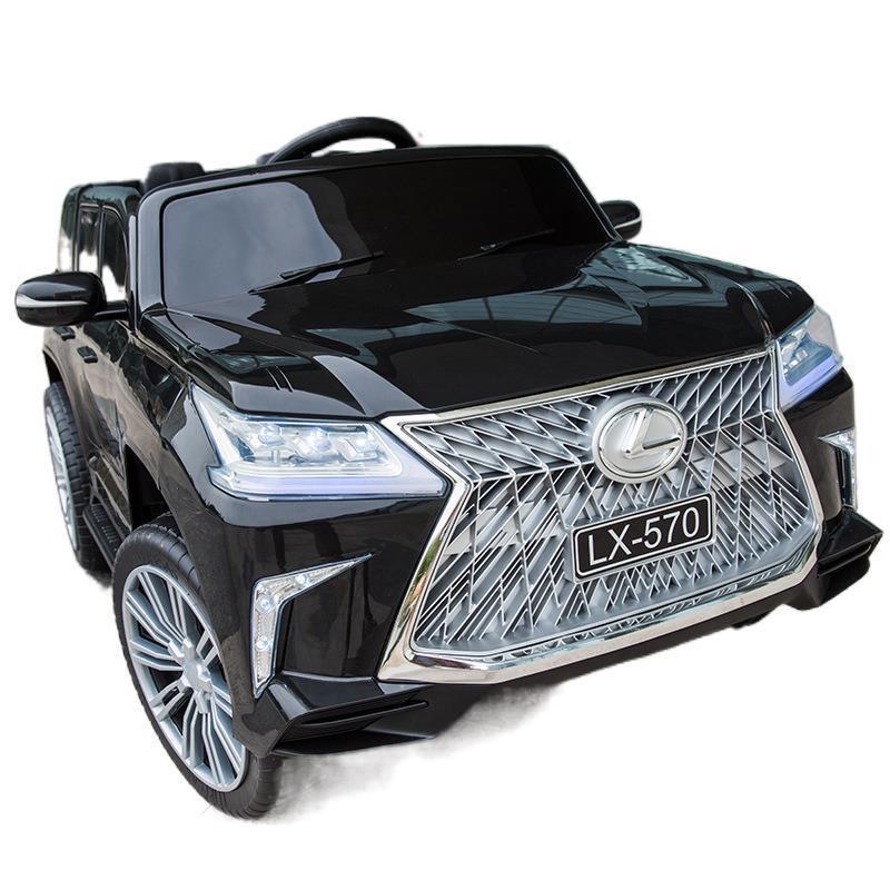 Xe Ô Tô Điện Trẻ Em Lexus 570 Tải Trọng 80-90kg Có Điều Khiển Và Chân Ga Tự Lái